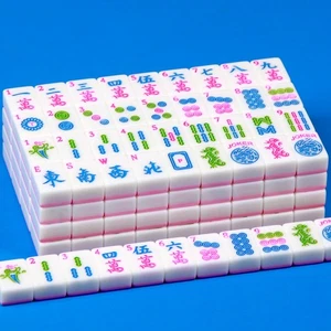 Pink American Mahjong Set 166 Mahjong Tile Set 1.2-inch American Mahjong Tile... - Picture 1 of 7