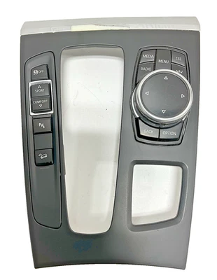 BMW X5 2014 consola central moldura de palanca de cambios con control de interruptor 51169252115 detalles OEM Foto 1 de 4