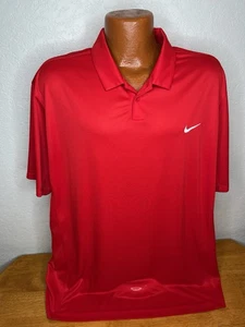 Camisa polo/golf para hombre Nike Golf Dri Fit S/S XXL 2XL | roja | poliéster - Imagen 1 de 5