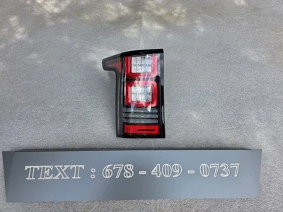 2013 - 2017 LAND RANGE ROVER L405 LEFT DRIVER SIDE LH TAIL LIGHT LAMP OEM  Local - Image 1 of 4