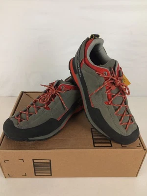 Excelentes zapatos de aproximación La Sportiva Boulder X para hombre, arcilla/azafrán, M47 Foto 1 de 4