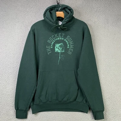 Sudadera con Capucha de Verano The Rocket Para Hombre Mediana Sinestesia Cantando Rosa Gráfico Pullover Foto 1 de 4