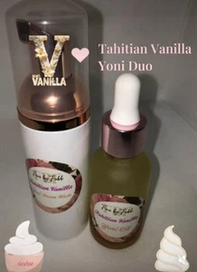 TAHITIAN VANILLA FOAM YONI WASH & YONI OIL COMB0 - Picture 1 of 2