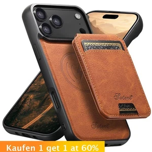 For iPhone 17 ProMax 17 Air 16 Pro Max 13 12 14 15 Phone Case Leather Card Holde - Bild 1 von 21