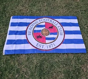 Reading Football Club FC 3x5 Flag Rare Import - Picture 1 of 8