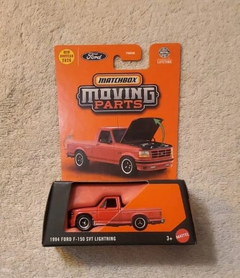 Matchbox FORD F-150 SVT LIGHTNG, Red, Moving Parts, Adult Gift, Fidget Toy Car - Image 1 of 3