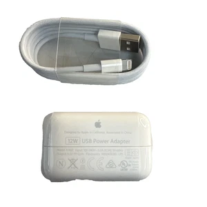 ORIGINAL APPLE 12W Ladegerät für iPad Pro Air Mini iPhone 13 12 11 SE - Bild 1 von 4