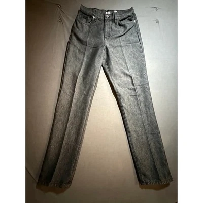 Vintage Calvin Klein Black Washed Denim Jeans 10 Straight Womens 30X32 Y2k. - Image 1 of 4