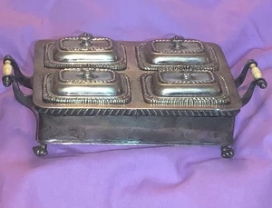 Important Discovery William B. Meyers Largest Dollhouse Buffet 752g Silver 925 - Picture 1 of 22