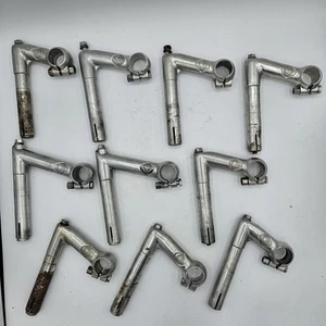 Lot - 10x Vintage GB Gerry Burgess 1" Threaded Quill Stem, 25.4 clamp, Aluminum - Picture 1 of 11