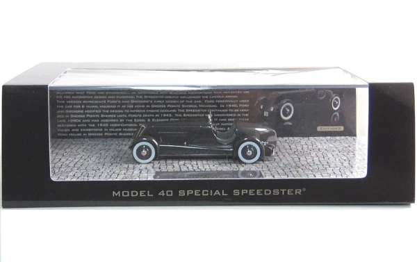 Edsel Ford Modello 40 Speedster Early Versione (Nero) 1934 - Immagine 1 di 1