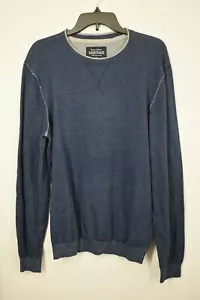 Report Collection Mens Expose Seam Crew Neck Sweater Knit Construction - Picture 1 of 3