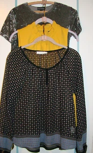 Ann Taylor Banana Republic, Lush Women's Tops LOT of 3, size Small Petite - Picture 1 of 7