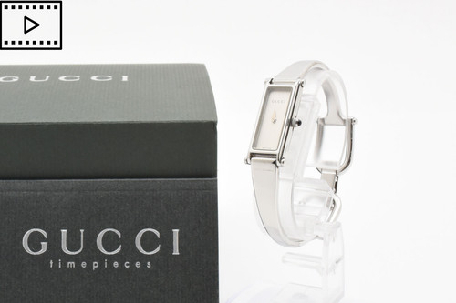 [QUASI NUOVO con scatola] Orologio Vintage GUCCI 1500L Bracciale Argento Quarzo Donna GIAPPONE