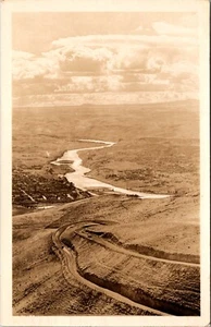 JOHN MOFFET VIEW OF THE BANANA BELT LEWIS & CLARK VALLEY IDAHO RPPC POSTCARD D8 - Picture 1 of 2