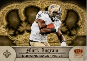 2012 Panini Crown Royale Retail MARK INGRAM #99 NEW ORLEANS SAINTS 🏈 - Picture 1 of 2