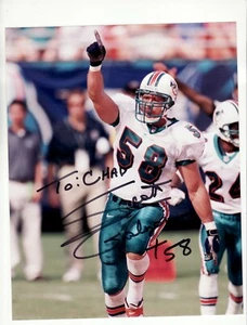 SCOTT GALYON MIAMI DOLPHINS 8 X 10  AUTOGRAPHED PHOTO PERSONALIZED  - Picture 1 of 1