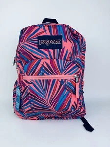 Mochila JanSport Cross Town con palma punteada nueva con etiquetas - Imagen 1 de 4