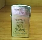 US Navy Warriors 1959 USS Hector AR-7 Remembrance From Ship Zippo  Lighter Dioso
