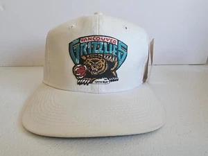 De colección 1994 Sports Specialties Vancouver Grizzlies NBA Snapback Sombrero con Etiqueta RARO - Imagen 1 de 24