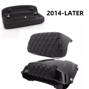 Almohadilla de respaldo negra picada 14-23 para maletero Harley Touring Razor Tour Pak Pack - Imagen 1 de 12