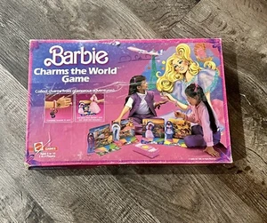 VINTAGE 1985 BARBIE CHARMS OF THE WORLD GAME MATTEL HARD TO FIND READ - Picture 1 of 8