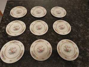 Vtg Rare LENOX FINE CHINA SONNET T-418 SAUCER Plate With Gold Ring 1940's 6 3/8 - Picture 1 of 15