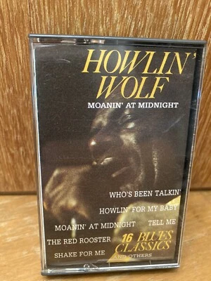 Howlin Wolf, Moanin' At Midnight - 1988 Cassette Holland Import - Tested Played - Image 1 of 2