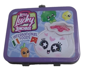 International Foods Little Lucky Lunchbox Only Collectible Metal Basic Fun #KIT2 - Picture 1 of 7