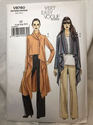 very easy vogue patterns Jacket And Pants V8780 - Image 1 of 2