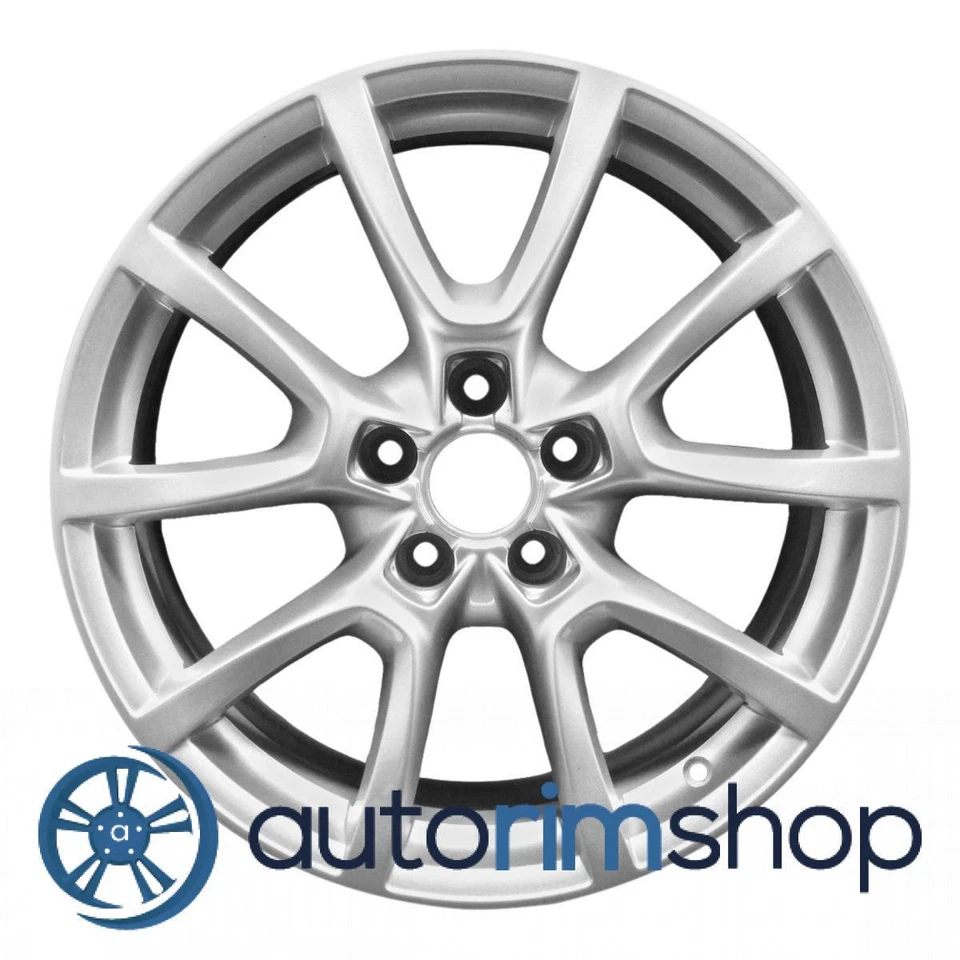 Audi Q5 2009 2010 2011 2012 2013 2014 2015 2016 2017 18" OEM Wheel Rim Silver... - Image 1 of 1