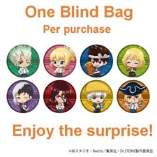 [Blind Bag] Dr. Stone Pin Badge Button Burger Version 65mm Japan Import