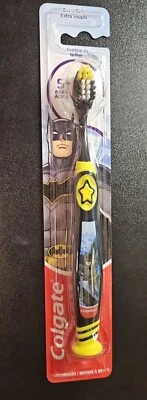 Colgate Toothbrush Extra Soft Batman for kids (Tongue Clean & FUN Suction Cup)  - Image 1 of 2