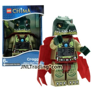 Yr 2013 Lego Legends of Chima Alarm Clock 9000577 CRAGGER with Backlight Display - Picture 1 of 1