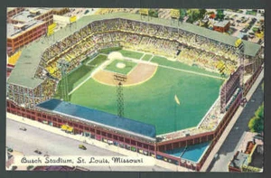 1954 PPC* St Louis Mo Busch Stadium - Imagen 1 de 1