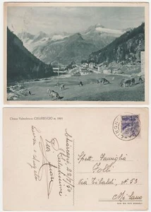 CHIESA VALMALENCO - CHIAREGGIO - SONDRIO - VIAGG. 1950 -22551- - Picture 1 of 1