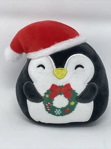 Malvavisco blando pingüino de Navidad 4"" de huevo sorpresa - Imagen 1 de 4
