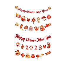 Wall Decorations HAPPY CHINESE NEW YEAR Festive Decor Ornament