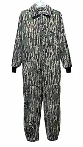 Vintage 80s 90s All Weather Quilted Camo Coveralls Men’s Size S USA *FLAWS READ - Picture 1 of 24