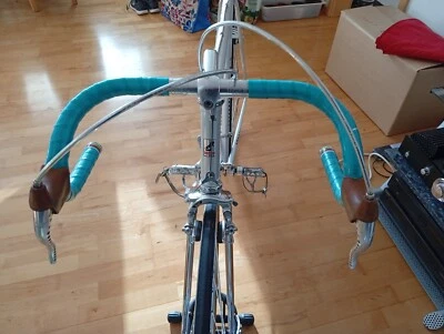 Rennmaschine Peugeot PY 10 aus 1978 in Perlmutt-weiß Reynolds 531 legere  - Bild 1 von 4