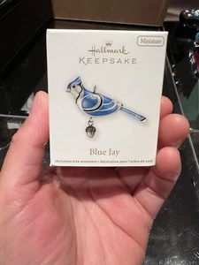 Hallmark Keepsake Ornament 2012 Blue Jay Schönheit der Vögel Miniatur Mini - Bild 1 von 4
