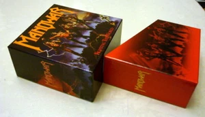 Manowar Fighting The World PROMO EMPTY BOX for jewel case, mini lp cd - Imagen 1 de 2