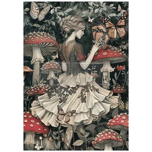 Enigmatic Realm | Redesign With Prima | A1 Fiber Decoupage Paper - Picture 1 of 2