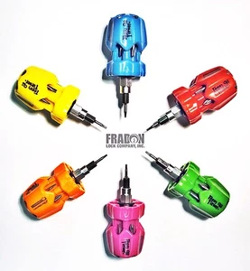 Picquic Teeny Turner Screwdriver 7 Bits Choice of Color - Picture 1 of 3