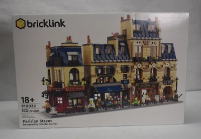 Bricklink LEGO Designer Program Series 1 Parisian Street #910032 Rare Exclusive - Image 1 of 4