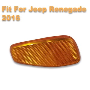 Orange Left Side Marker Reflector Light Signal Lamp For Jeep Renegade 2015-2022 - Picture 1 of 10