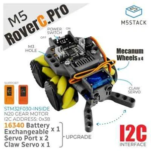 Omni-directional Mobile Robot with Mecanum Wheels - Programmable Smart Toy - Afbeelding 1 van 6