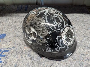 Grateful Dead Skid Lid Ltd Edition 2012 Motorcycle Helmet Bertha XXL - Picture 1 of 16