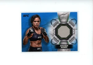 2018 Topps UFC Knockout Amanda Nunes Atleta Usado Memorabilia Azul Reliquia 29/50 - Imagen 1 de 2