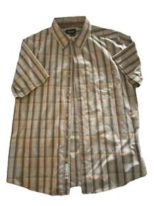 MARMOT, For Life Short Sleeve, Plaid Button Up Shirt, Sz M. - Picture 1 of 5